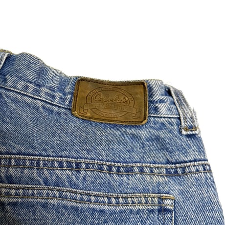 【USED】90's Cabela's Flannel-Lined Denim Pants
