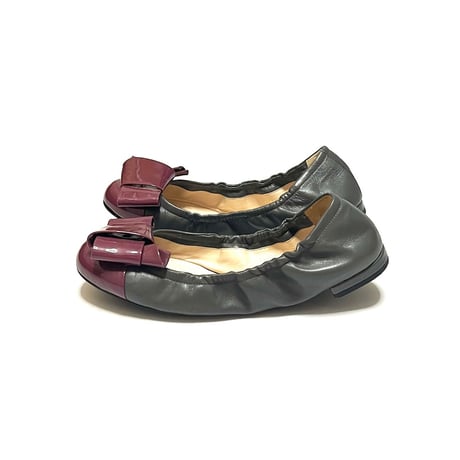 【USED】00's GIORGIO ARMANI BALLET SHOES