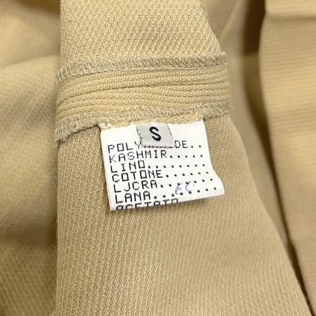 【USED】90'S-00'S ARIA BUTTON SKATER DRESS