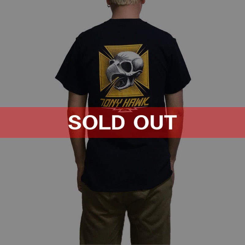 USED】80'S POWELL 'TONY HAWK' T-SHIRT | KONBINI USED】80'S POWELL 'TONY HAWK' T-SHIRT | KONBINI