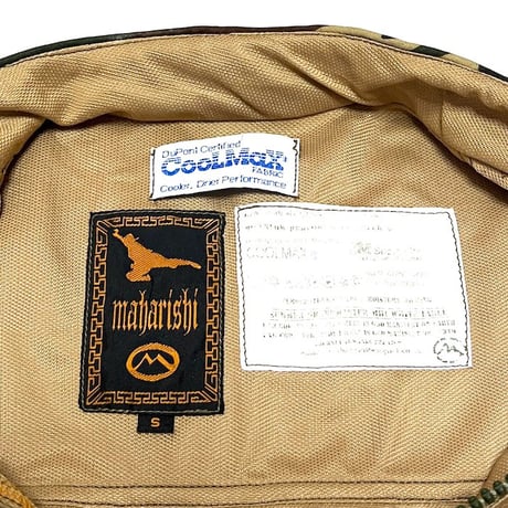 【USED】90's Maharishi COOLMAX ASYMMETRICAL VEST