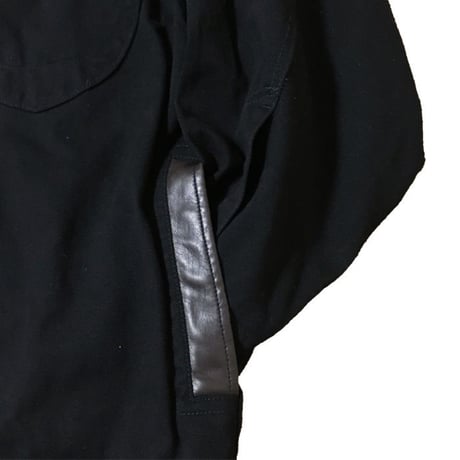 【USED】90'S SERGIO TACCHINI OVERSIZED BLACK DENIM JACKET