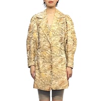 【USED】1890's LANTERN SLEEVE ORIENTAL JACQUARD JACKET