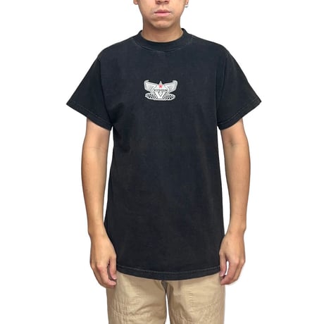 【USED】90's VISION WING V LOGO T-SHIRT