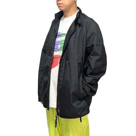 【USED】90'S ARMANI JEANS BLACK NYLON JACKET