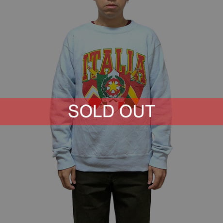 【USED】80'S  REPUBBLICA ITALIANA SWEATSHIRT