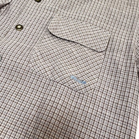 【USED】00'S PIKO S/S CHECK SHIRT