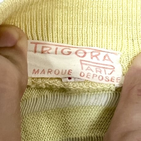 【USED】70'S-80'S FRENCH VINTAGE SUMMER KNIT TOPS
