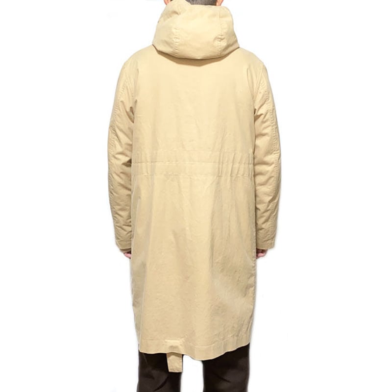 USED】90's-00'S HELMUT LANG HOODED COAT with LI USED】90's-00'S HELMUT LANG HOODED COAT with LI