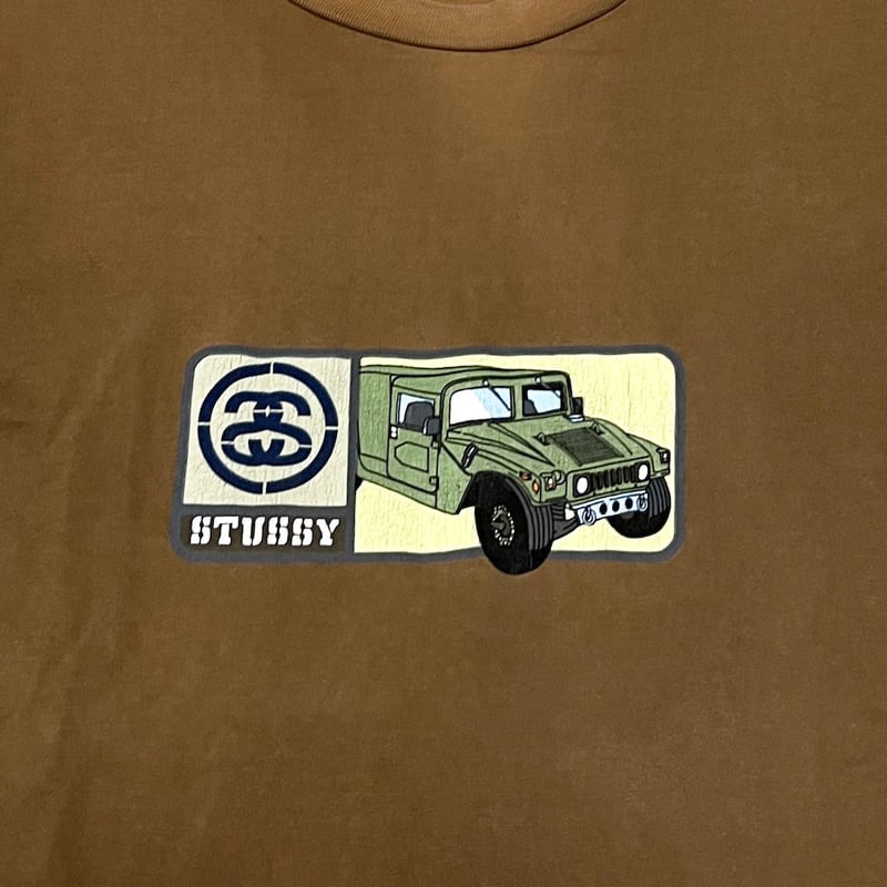 USED】90's-00's STUSSY HUMMER T-SHIRT | KONBINI