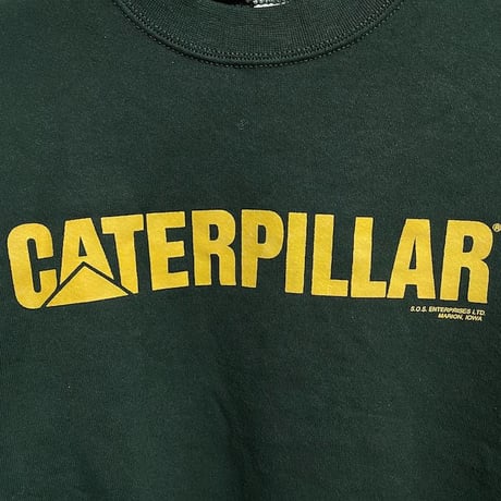 【USED】90'S CATERPILLAR SWEAT SHIRT