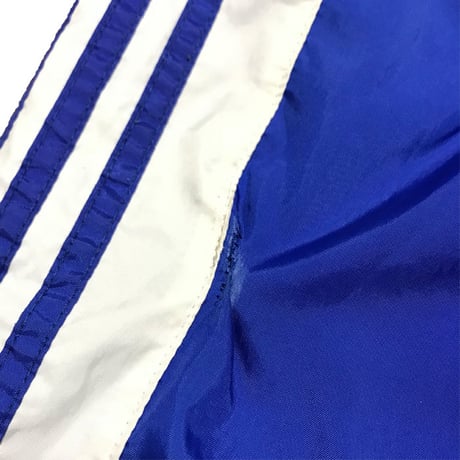 【USED】90'S ADIDAS SNAP BUTTON NYLON TRACK PANTS