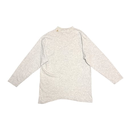 【USED】90's ARMANI JEANS "The New Jeaneration" Mock Neck L/S T-shirt
