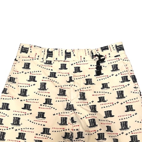 【USED】VICTOR & ROLF Monsieur 2003 SILK HAT PRINTED TROUSERS