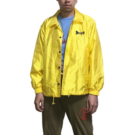 【USED】90'S  BAD BOY CLUB COACH JACKET YELLOW