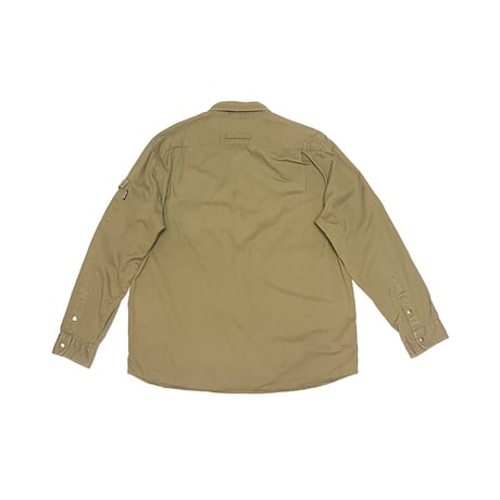 【USED】90s STUSSY SNAP BUTTON SHIRT