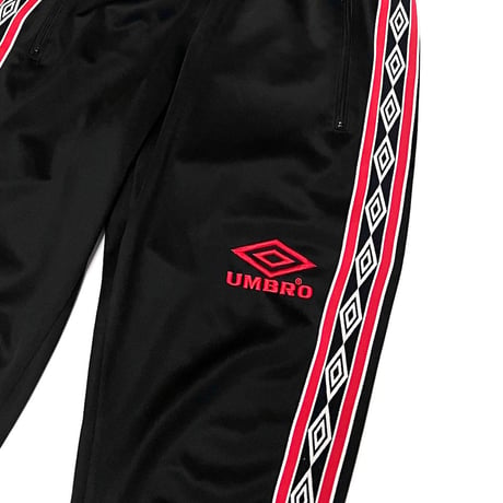 【USED】00's UMBRO TRACK PANTS BLACK