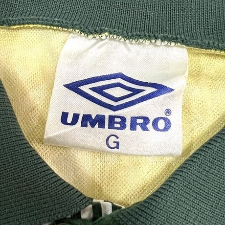【USED】UMBRO 92-93 BRAZIL NATIONAL FOOTBALL TEAM HOME SHIRT