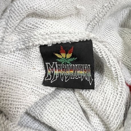 【USED】90'S MARIHUANA ASYMMETRY DESIGN PARKA