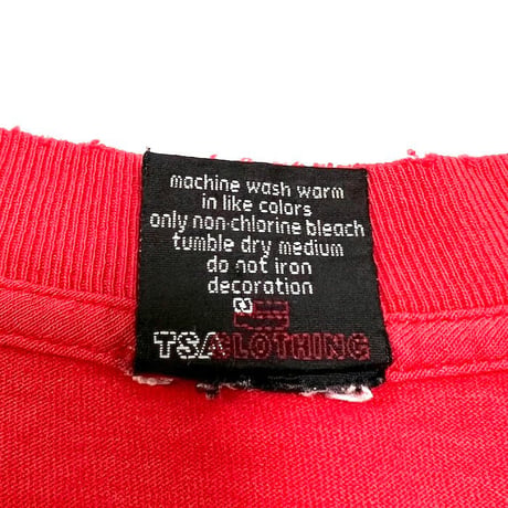 【USED】90'S-00'S TSA CLOTHING COMPANY LOGO T-SHIRT