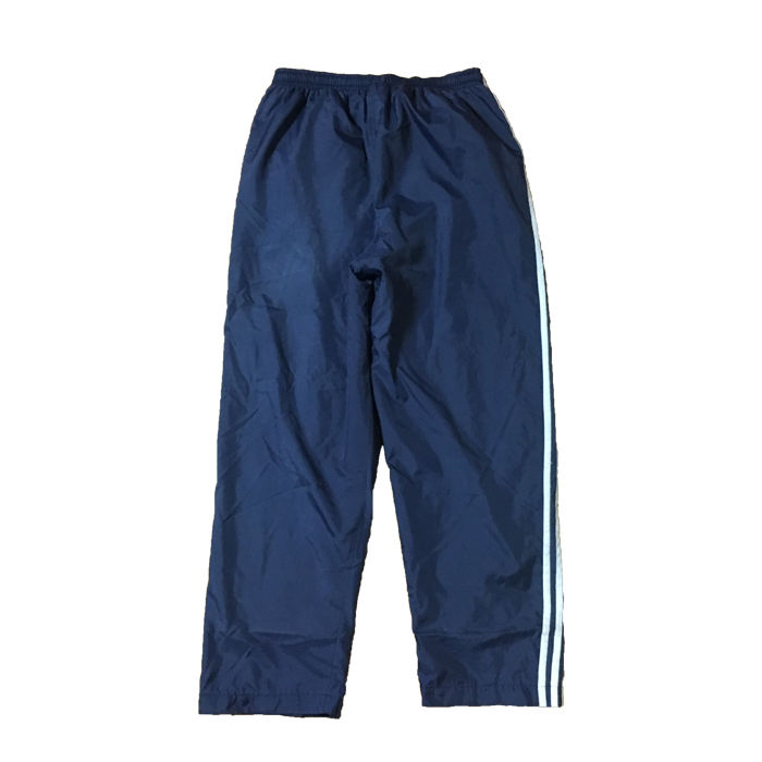 パンツ 90's old adidas Track Pants USED】90'S ADIDAS NYLON TRACK PANTS NAVY | KONBINI