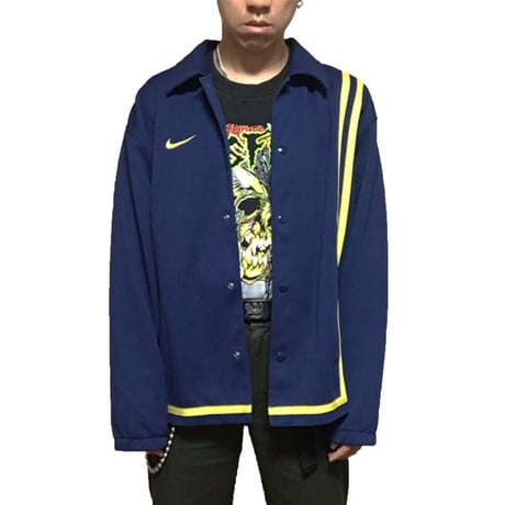【USED】90'S NIKE JERSEY COACH JACKET