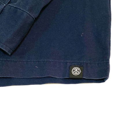 【USED】90'S-00'S STUSSY MINIMAL WORK SHIRT