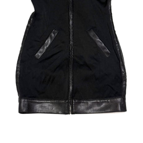 【USED】90's-00's  VERSACE JEANS COUTURE SPORTS JACKET MINI TIGHT DRESS