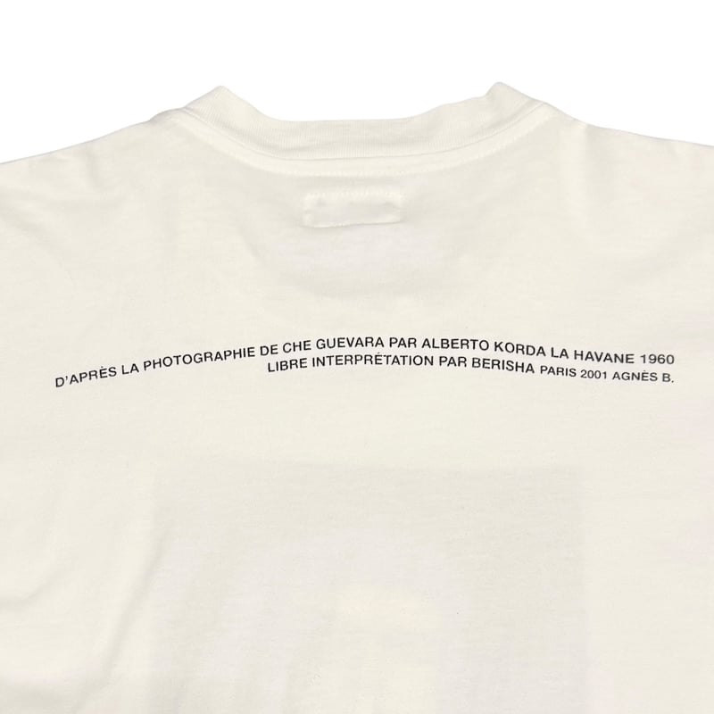 USED】00's agnès b. × BERISHA CHE GUEVARA Graph