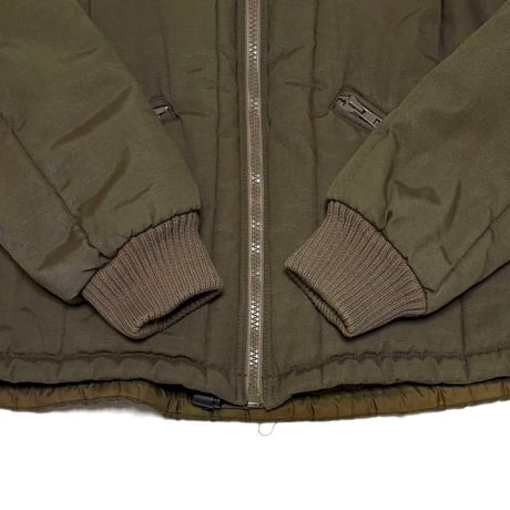 【USED】90's ARMANI JEANS QUILTED AVIATOR JACKET