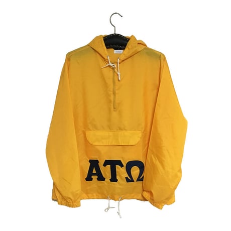 【USED】80'S ALPHA TAU OMEGA NYLON ANORAK