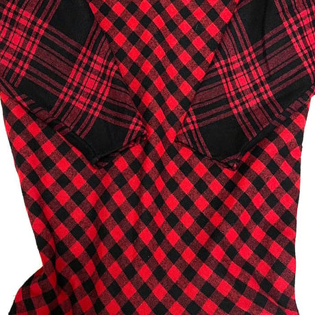 【USED】80'S JESSICA McCLINTOCK CHECK DRESS