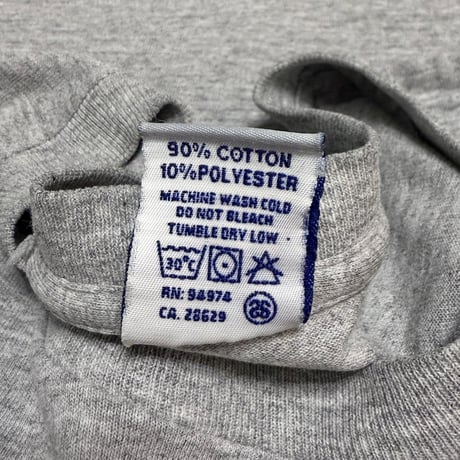【USED】90's-00's STUSSY Arch Logo T-shirt Gray