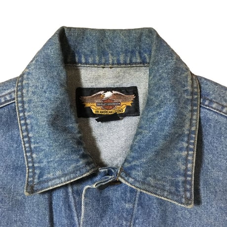 【USED】90'S HARLEY DAVIDSON DENIM JACKET
