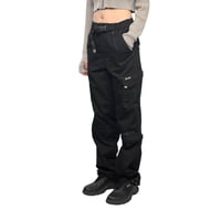 【USED】00's Y2K BADBOY GIMMICK PANTS BLACK