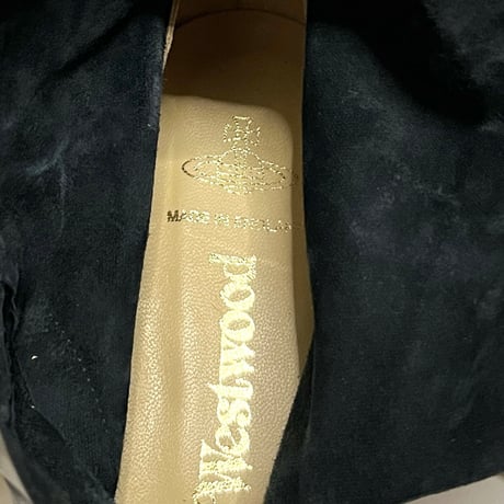 【USED】00's Vivienne Westwood PIRATES BOOTS BLACK