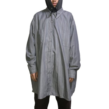 【USED】RED CAP SUPER OVERSIZED WORK SHIRT