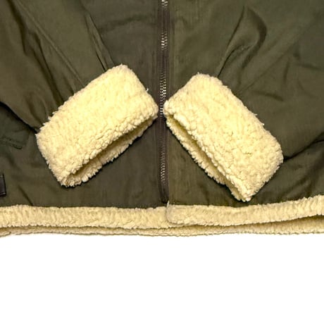 【USED】90'S BAD BOY × SCHOTT B-3 JACKET KHAKI