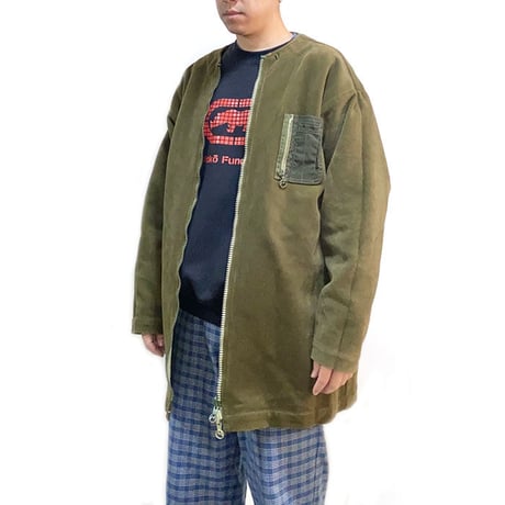 【DEAD STOCK】90'S MAHARISHI 3-WAY FISH TAIL HOODED COAT KHAKI