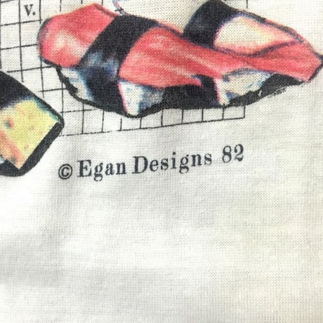 【USED】80'S VINTAGE SUSHI USA T-SHIRT