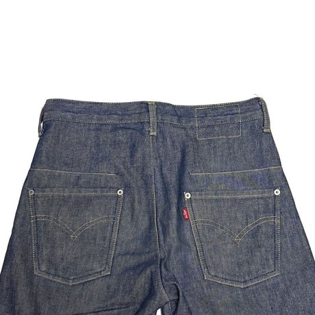 【USED】00's Levi’s Engineered Jeans 3D Twisted Cropped Denim Pants