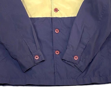 【USED】90'S-00'S STUSSY NYLON BUTTON JACKET