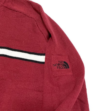【USED】00'S THE NORTH FACE LINE KNIT SWEATER