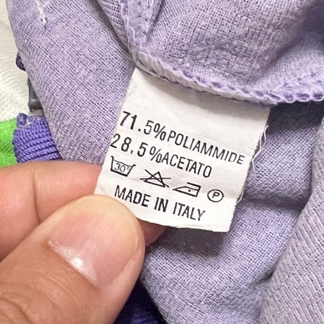 【USED】80's ASICS DETACHABLE TRACK JACKET MADE IN ITALY
