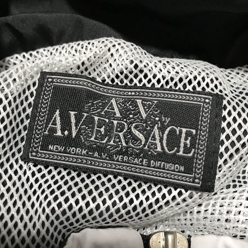 USED'S A.VERSACE NYLON TRACK JACKET   KONBINI