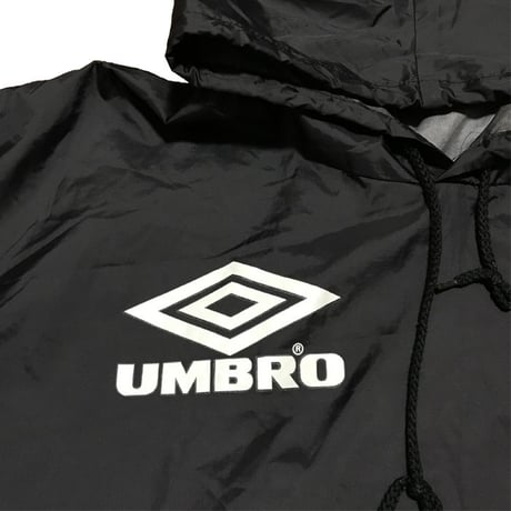 【USED】00'S UMBRO OVERSIZED NYLON HOODIE
