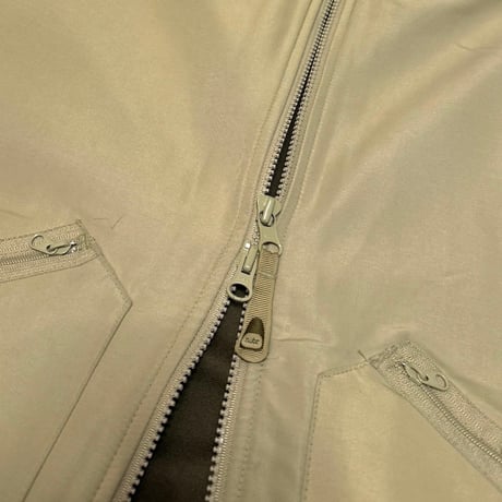 【USED】00's NIKE ONE BOWERMAN DRIVE TAG SOFTSHELL JACKET BEIGE