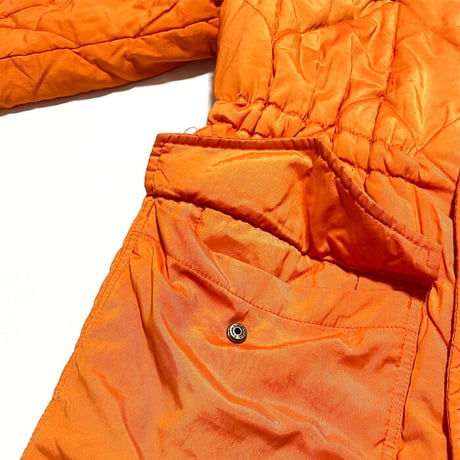 【USED】90'S ARMANI JEANS OVERSIZED QUILTED JACKET