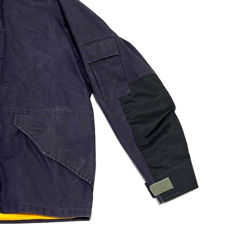 【USED】90'S GRIFFIN WAXED JACKET with FUR HOOD