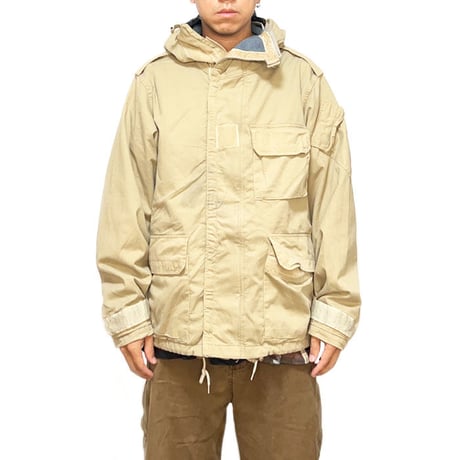 【USED】90'S FRENCH ARMY CHEMICAL PARKA JACKET